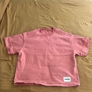 Jil Sander Pink Short Sleeve Tee